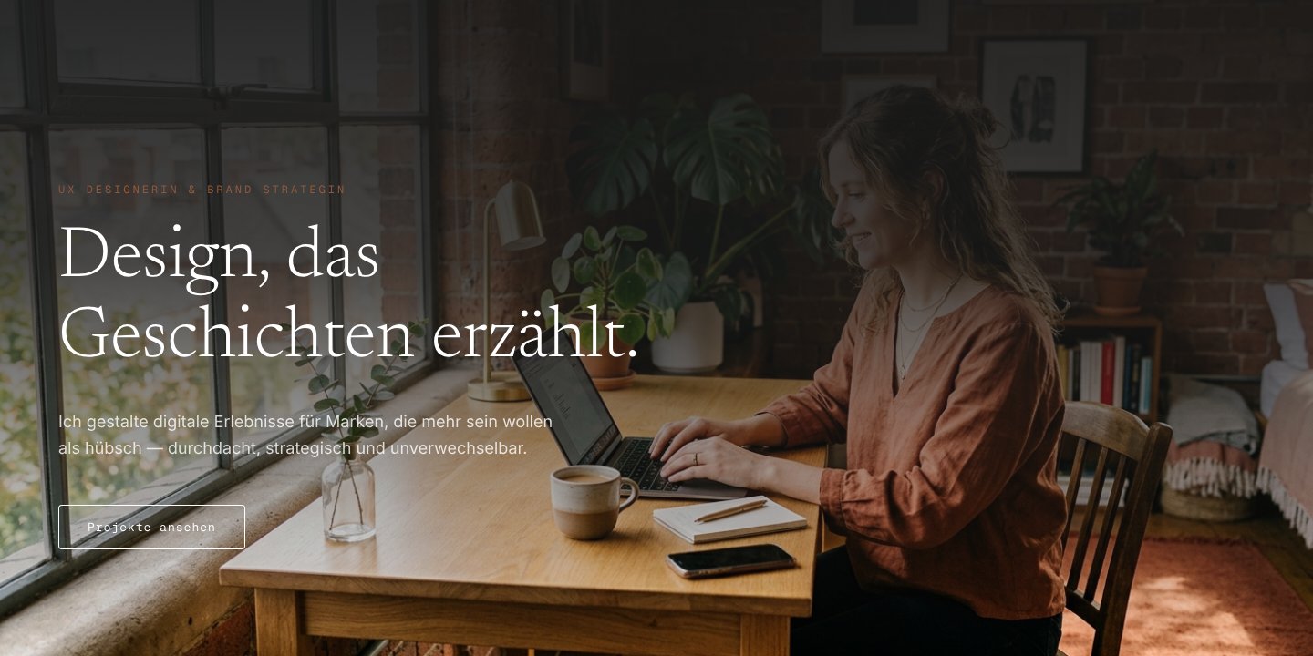 Freelancer Website-Beispiel