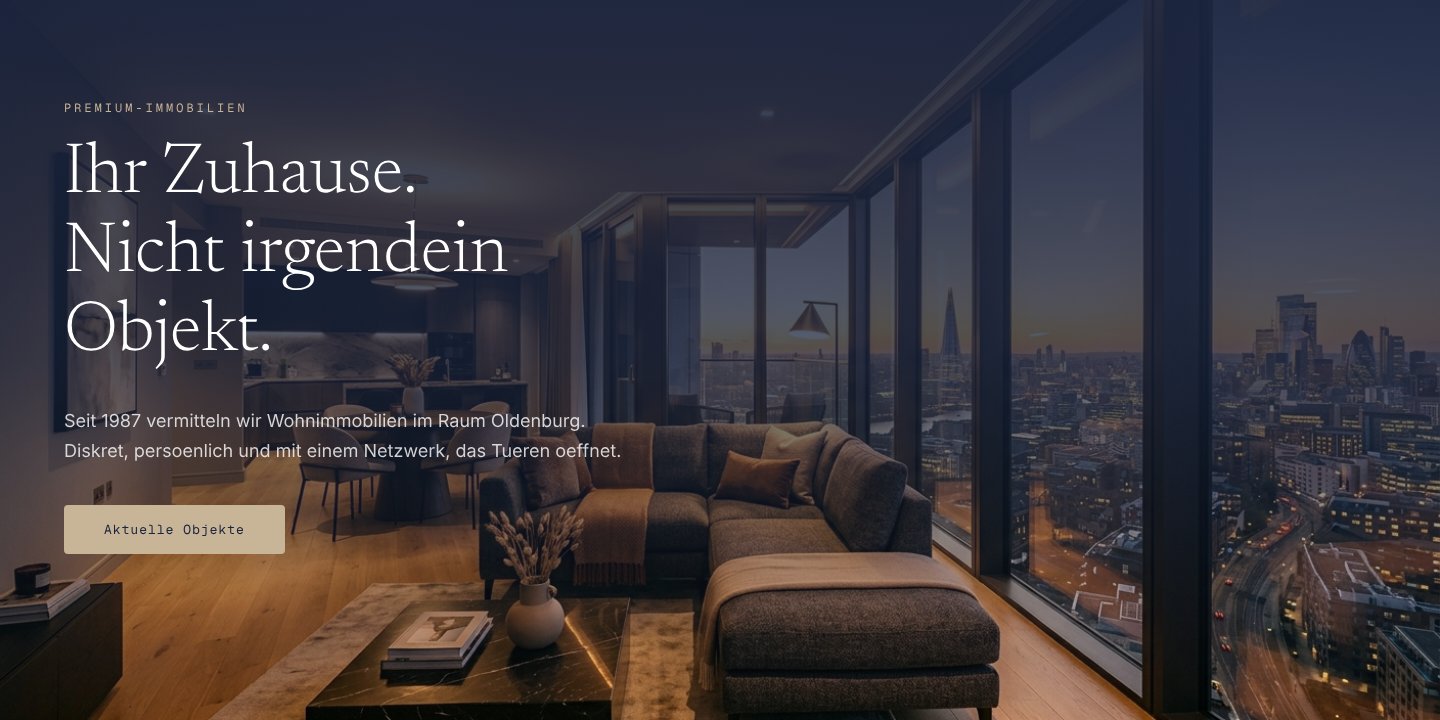 Immobilien Website-Beispiel